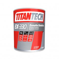 TITANTECH EX-330 Esmalte Sintético Satinado Blanco 750ml
