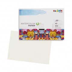 Carioca Plus Bloc Papel Acuarelas A5 20Hojas 300gr