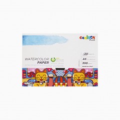Carioca Plus Bloc Papel Acuarelas A5 20Hojas 300gr