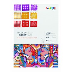 Carioca Plus Bloc Papel Rotuladores A4 70Hojas