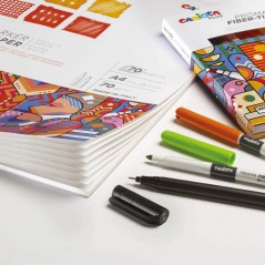 Carioca Plus Bloc Papel Rotuladores A4 70Hojas