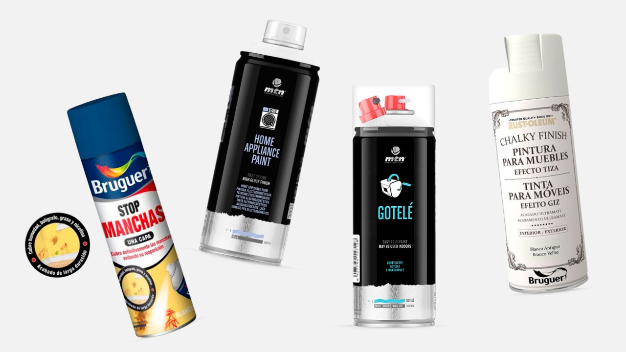 Cómo pintar con spray: selección de los tipos de spray ideales para cada proyecto