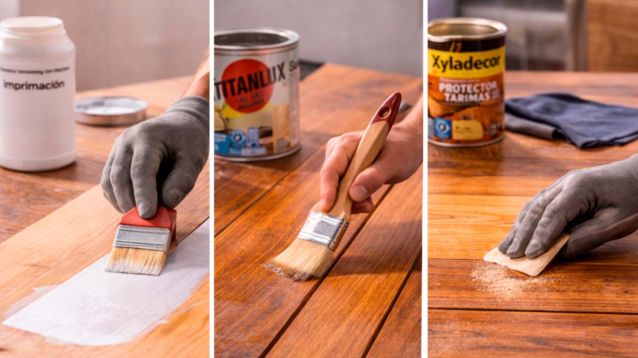 Pintar madera paso a paso para un acabado profesional