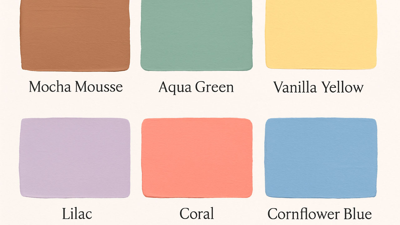 Tendencias en colores de verano para este año