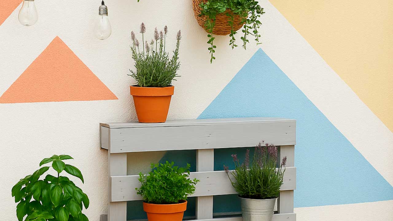 Ideas creativas para decorar paredes patio exterior con bajo presupuesto