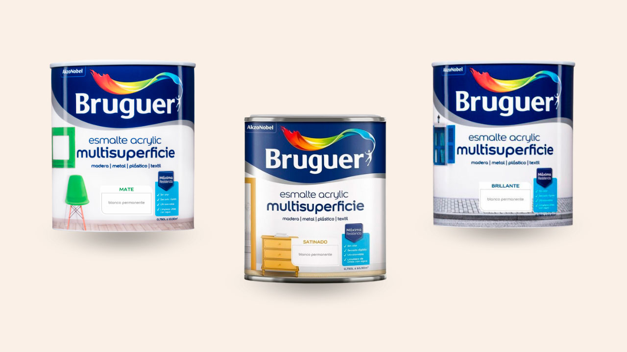 ¿Pintura mate, satinada o brillante? Elige el mejor acabado para tu color de paredes