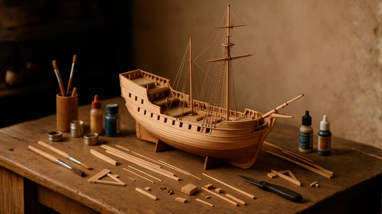 El modelismo naval como actividad educativa y relajante