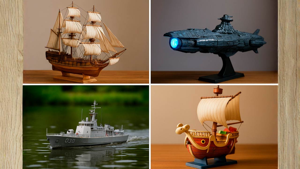 Tipos de modelismo naval