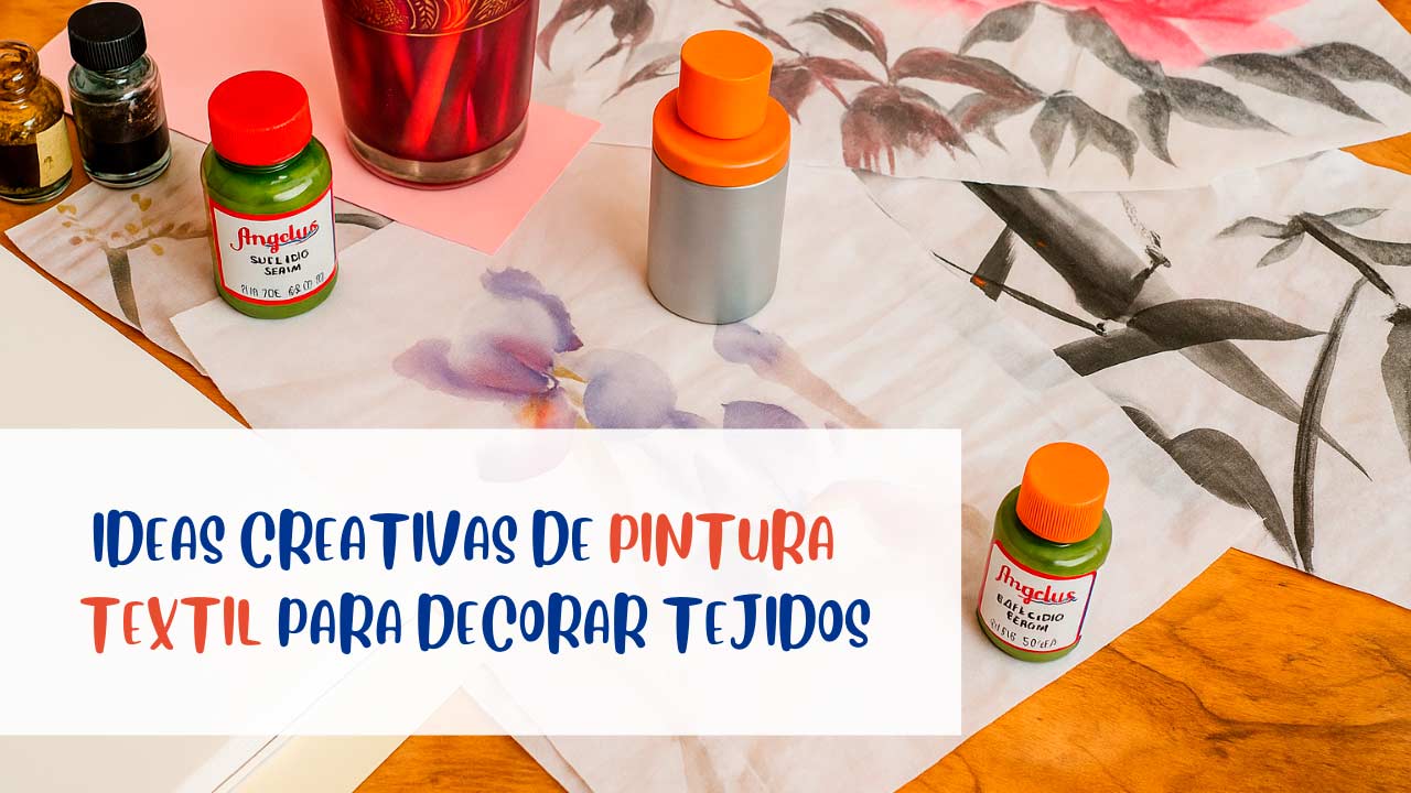 Ideas creativas de pintura textil para decorar camisetas y tejidos