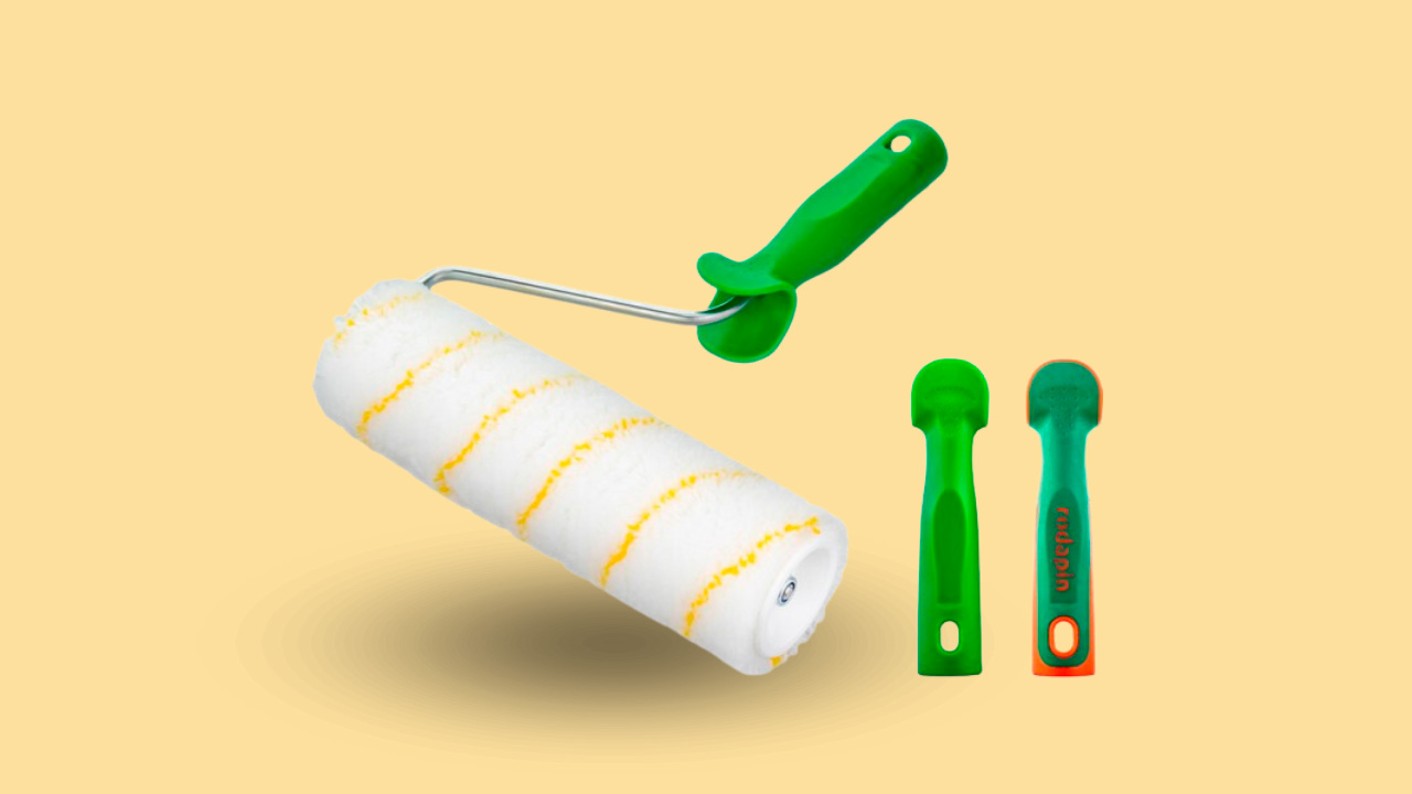 Rodillo: herramientas de la pintura