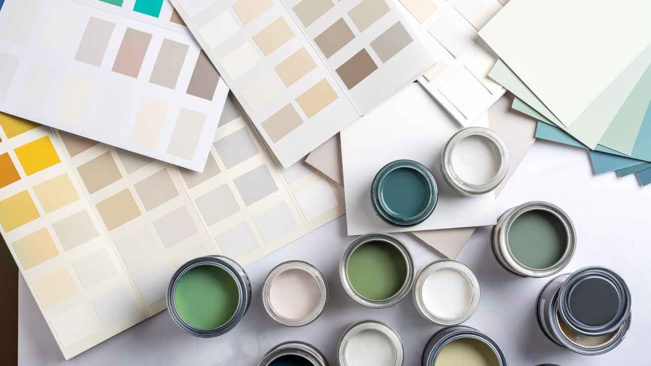 Elige los colores adecuados para cada espacio: pintura y decoración en armonía
