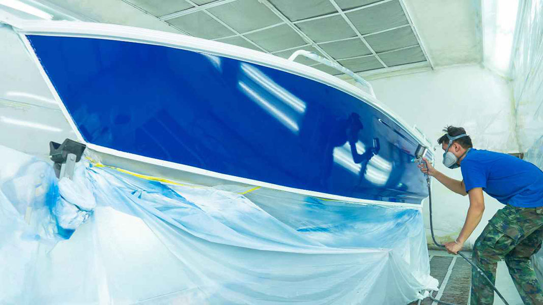 Importancia de la pintura en las embarcaciones