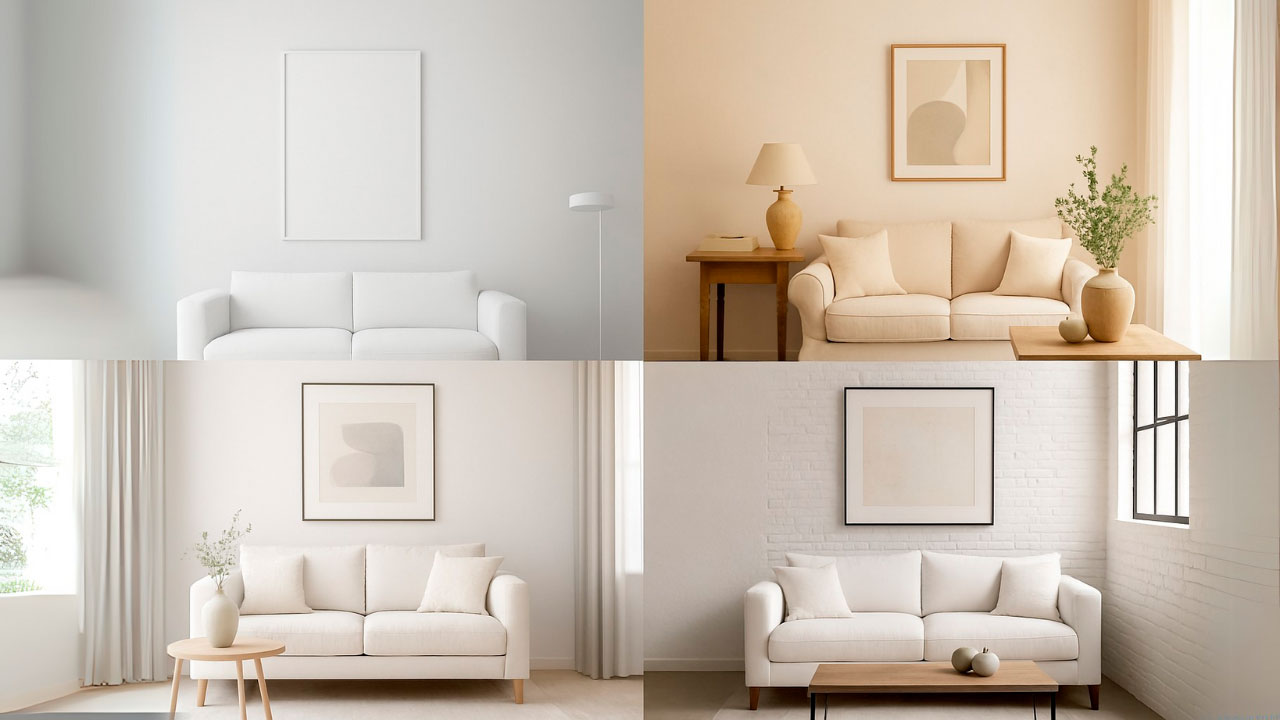 Estilos de decoración donde integrar los tipos de blanco