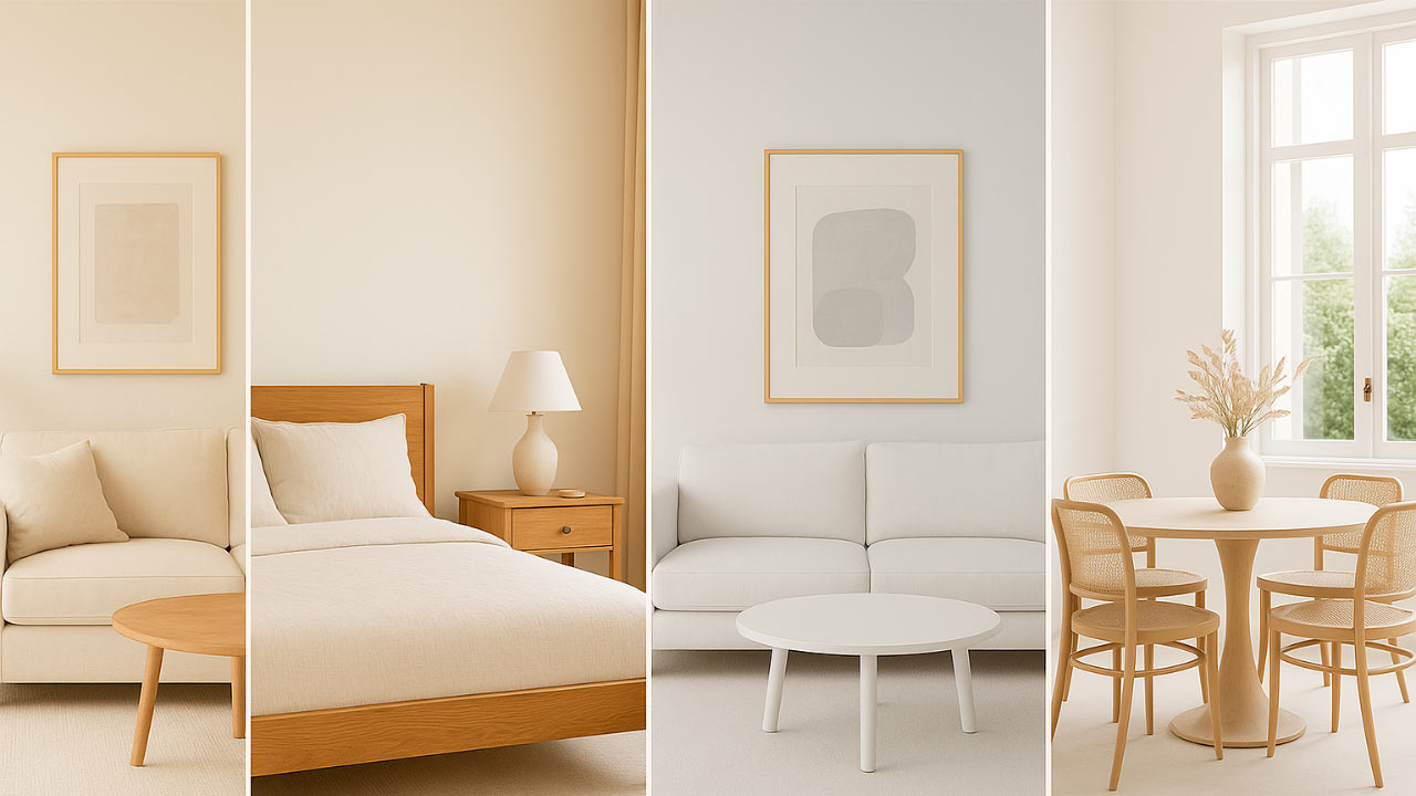 Tendencias 2025: tipos de blanco que marcarán el diseño de interiores