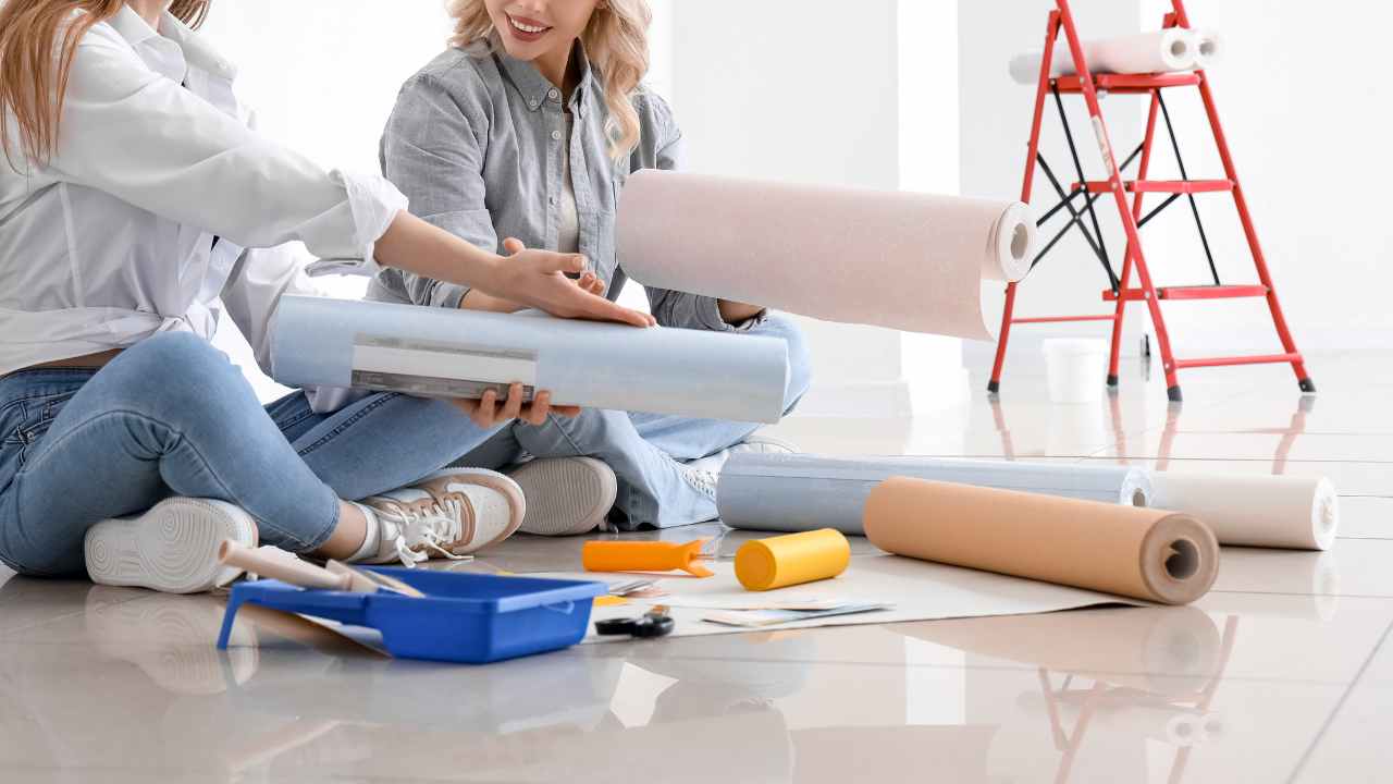 Pasos para colocar papel pintado lavable en supertficies