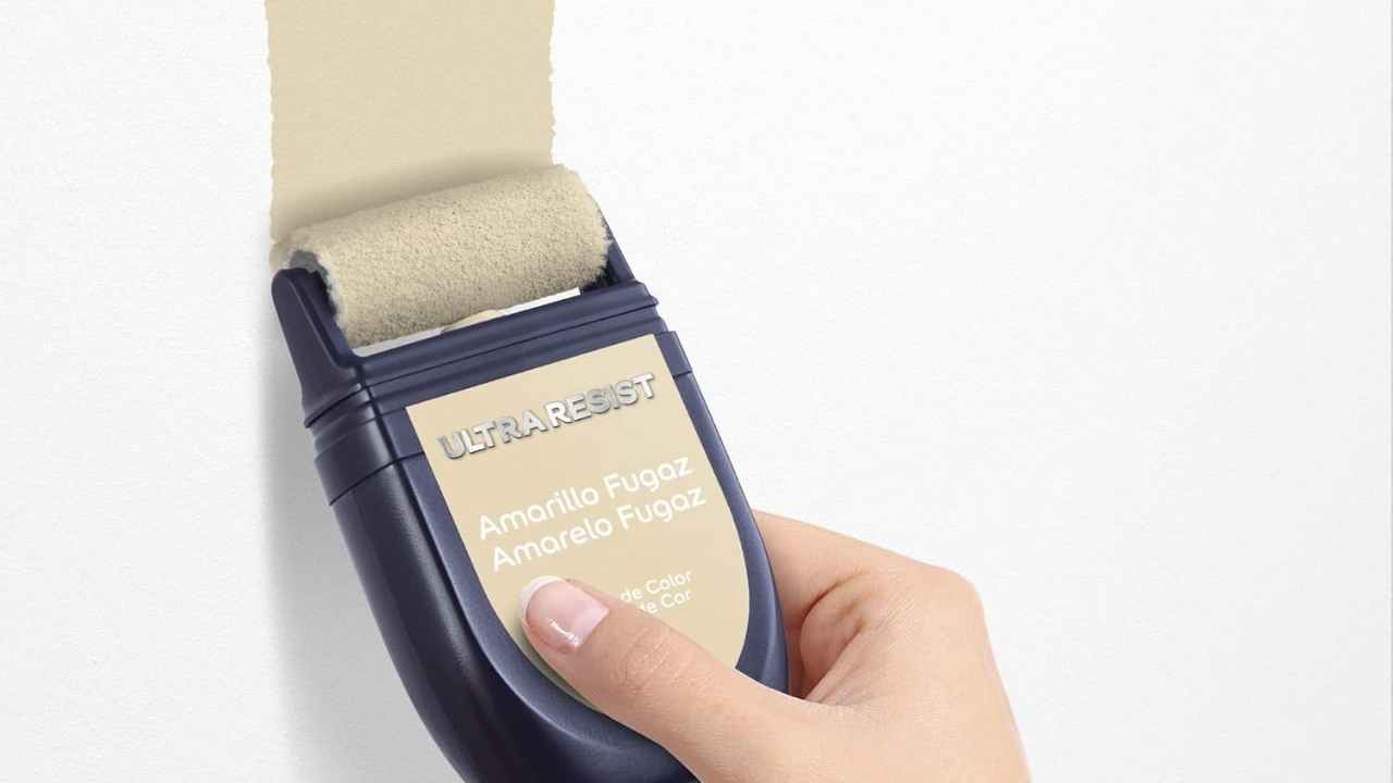 Prueba el color en las paredes