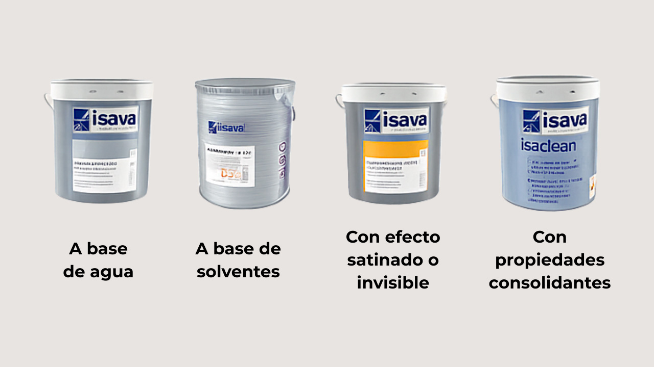 Tipos de hidrofugante para piedra según su aplicación